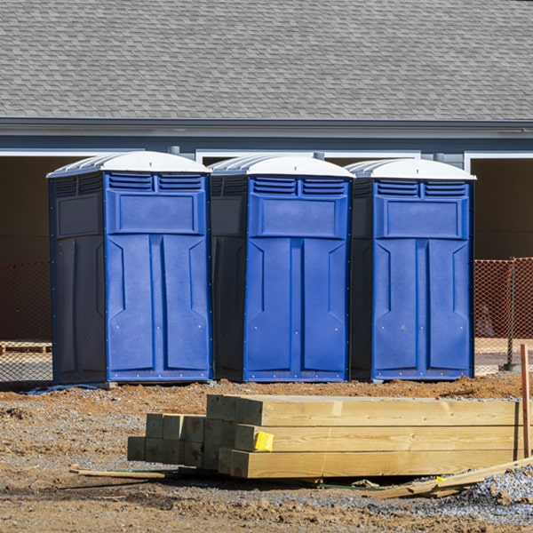 how do you ensure the porta potties are secure and safe from vandalism during an event in Posen Michigan